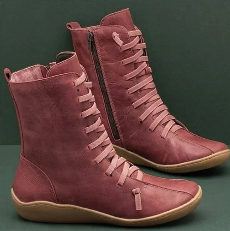 Chic Orthopedic Boots with Unique Design