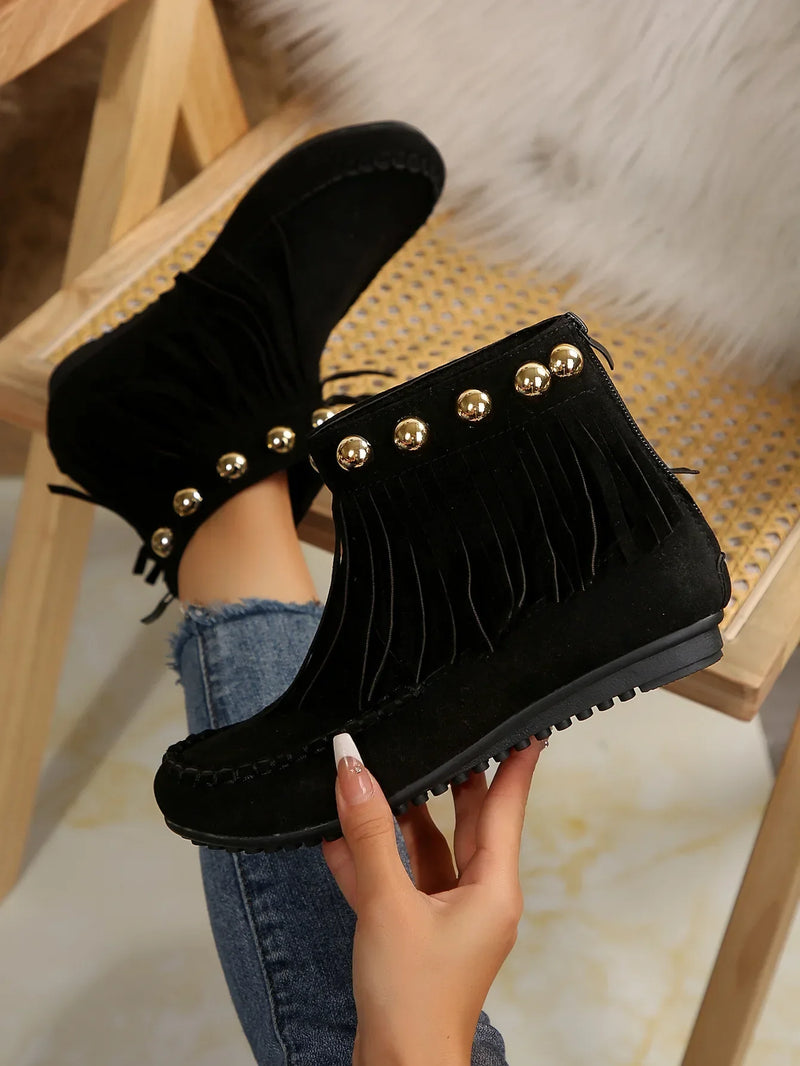 Chic Orthopedic Boots with Unique Design