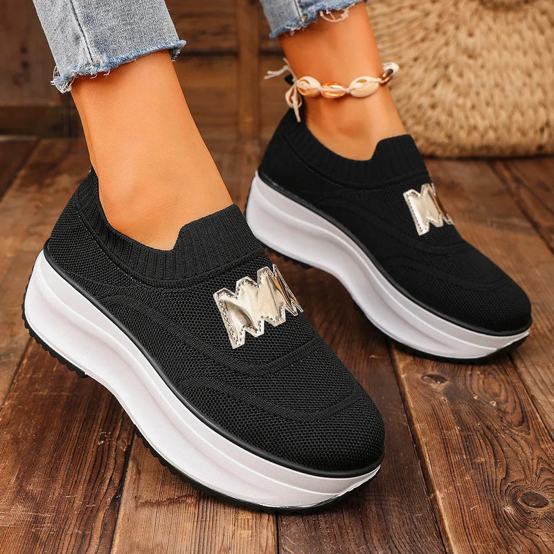 Chic Orthopedic Sneakers with Unique Design