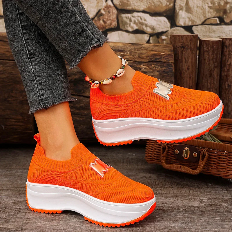 Chic Orthopedic Sneakers with Unique Design