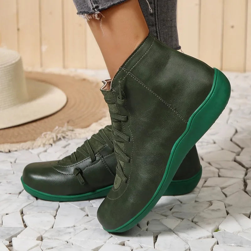 Chic Orthopedic Boots with Unique Design
