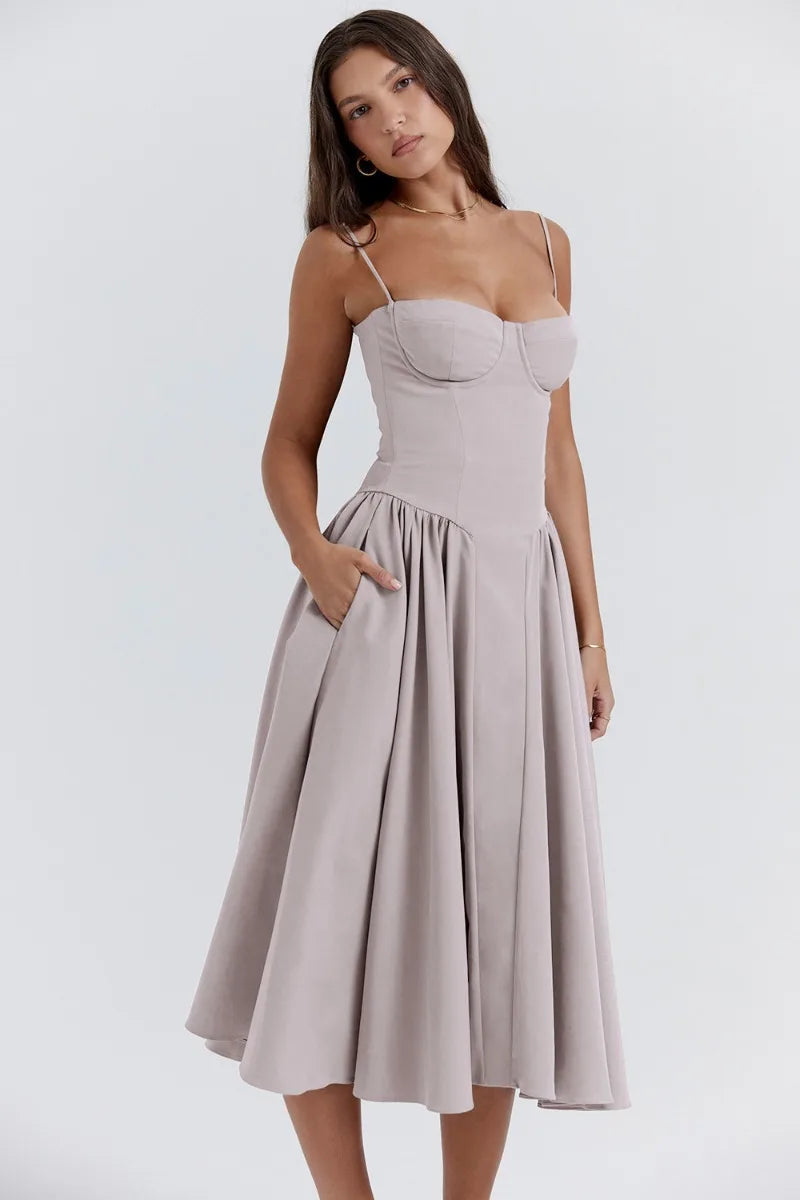 A Vintage Style Dress with Delicate Timeless Details
