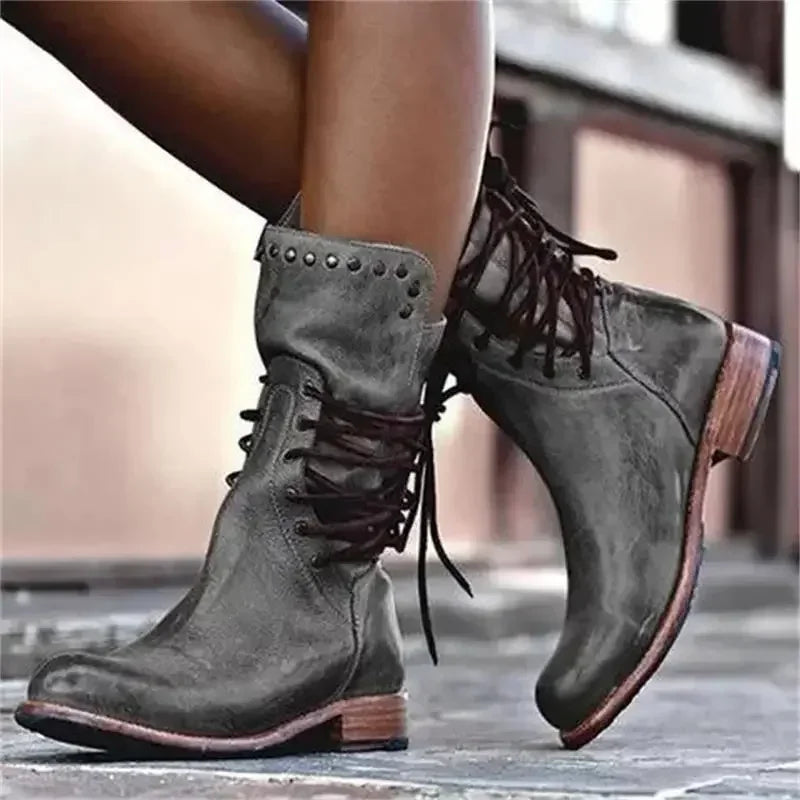 Classic Orthopedic Boots with Timeless Style