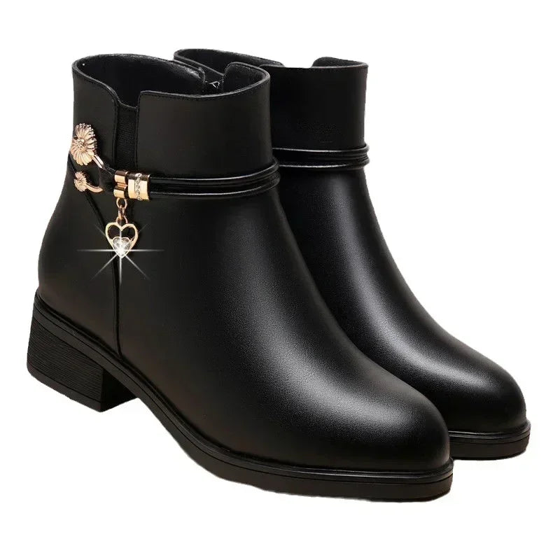 Vintage Inspired Orthopedic Boots