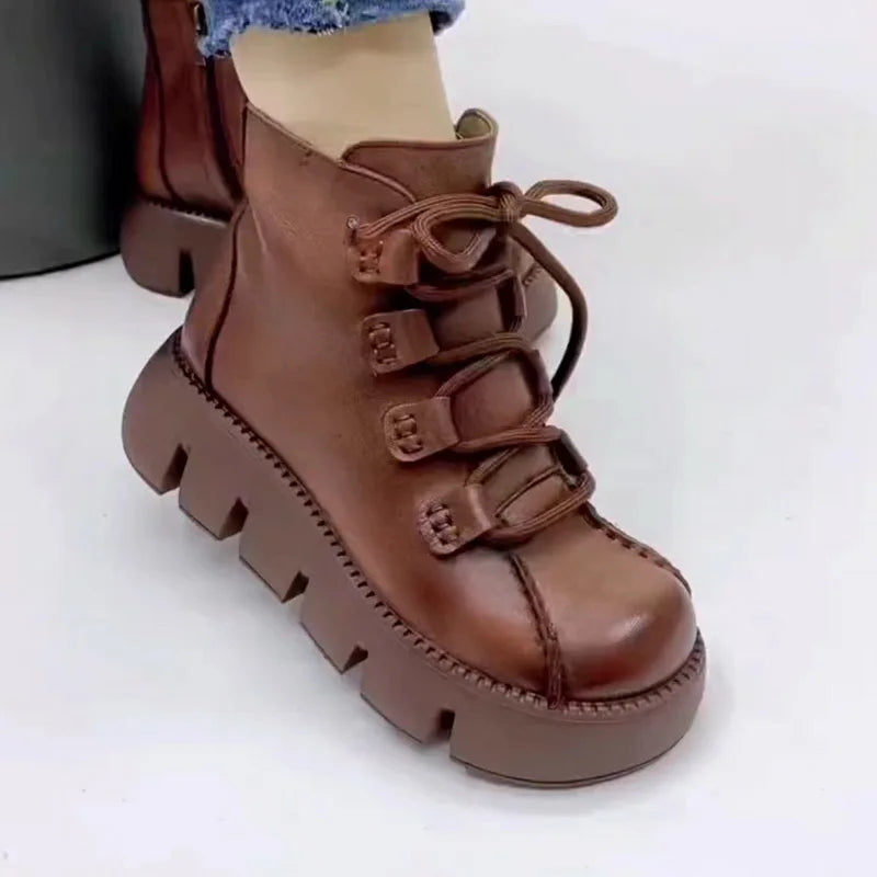 Classic Orthopedic Boots with Timeless Style