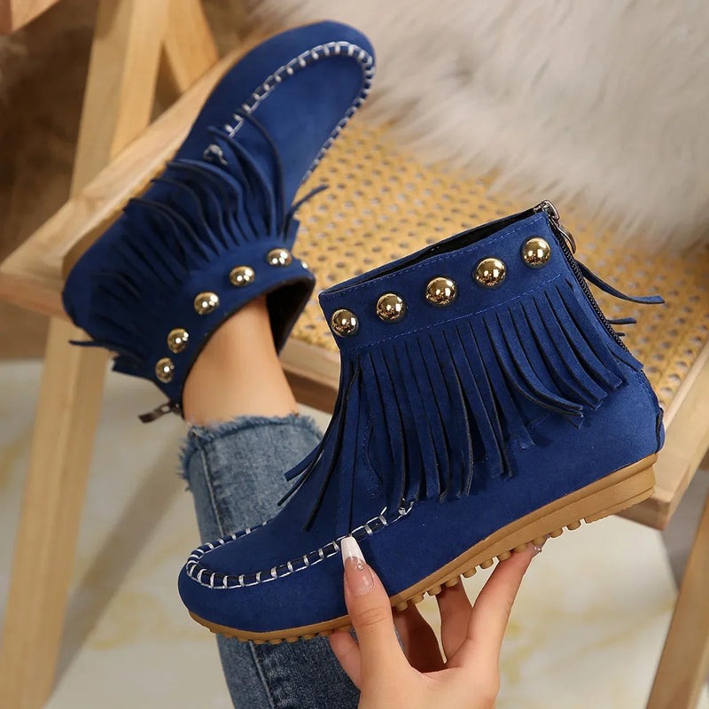 Chic Orthopedic Boots with Unique Design