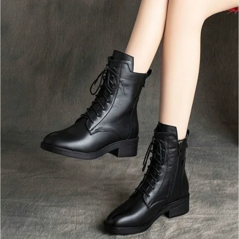 Chic Orthopedic Boots with Unique Design