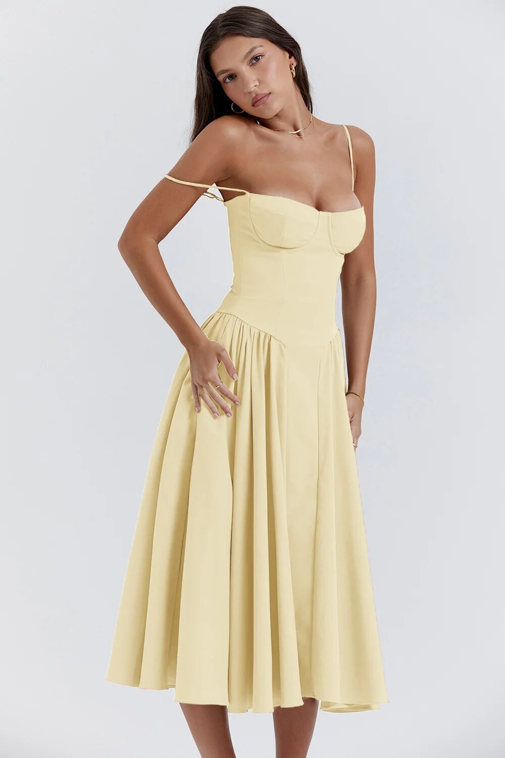 A Vintage Style Dress with Delicate Timeless Details