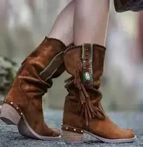 Vintage Inspired Orthopedic Boots