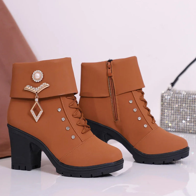 Classic Orthopedic Boots with Timeless Style