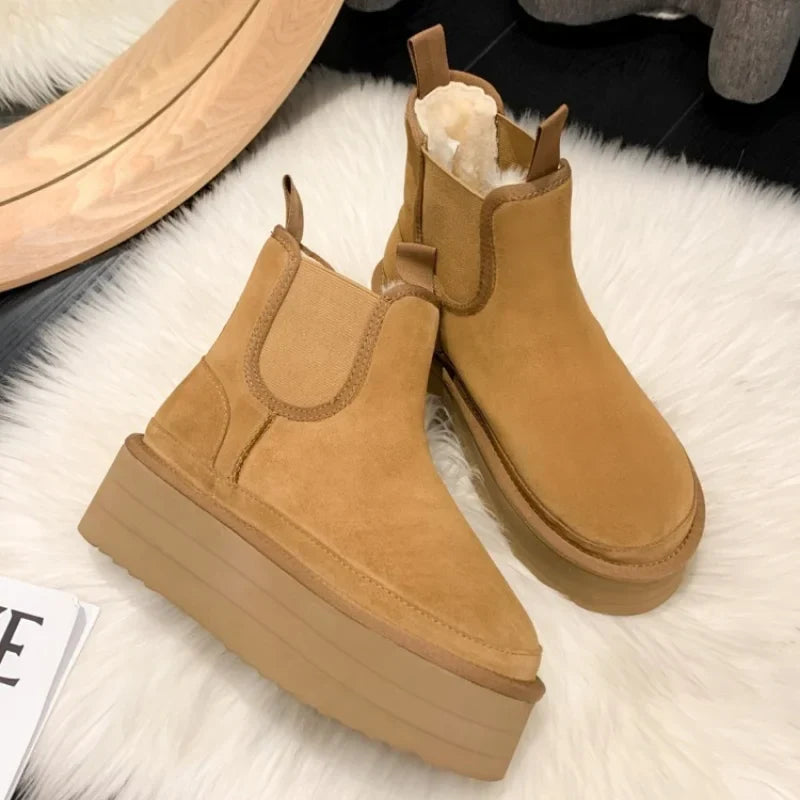 Chic Orthopedic Boots with Unique Design
