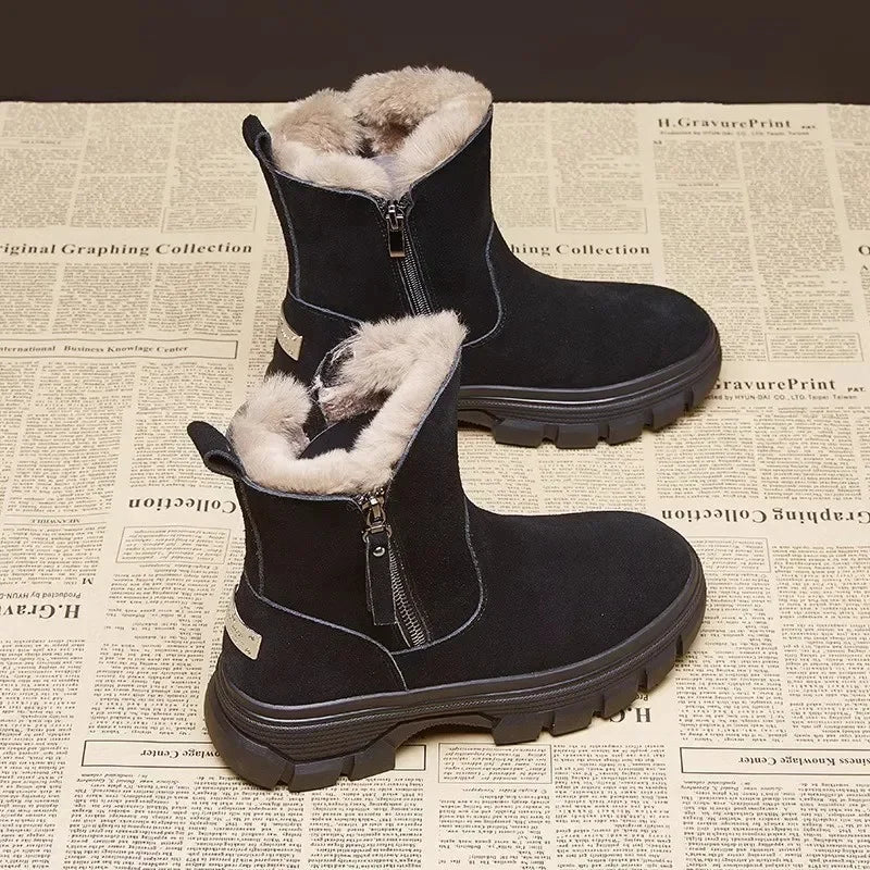 Classic Orthopedic Boots with Timeless Style