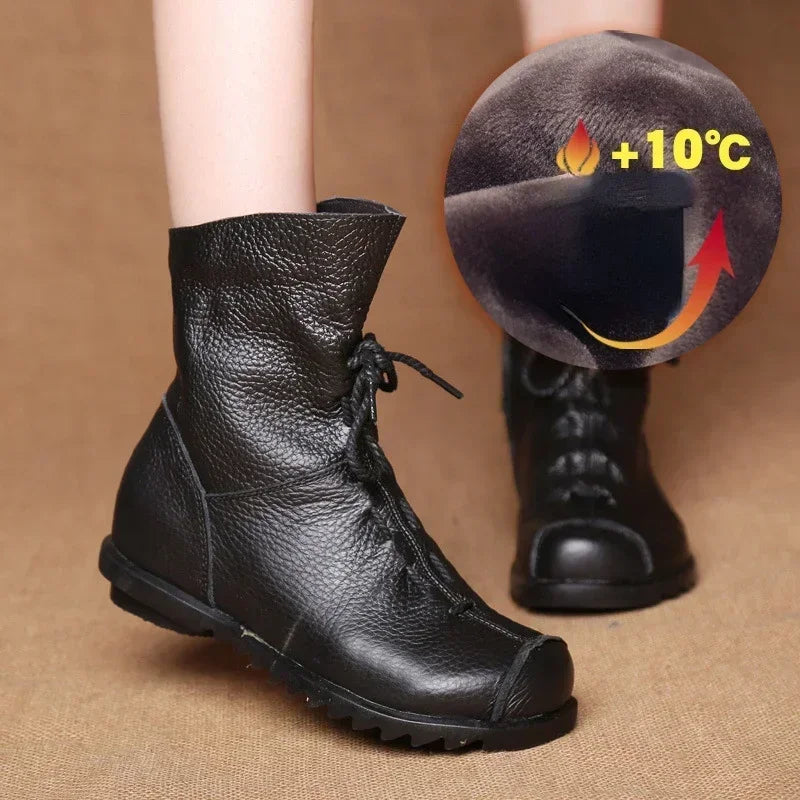 Classic Orthopedic Boots with Timeless Style