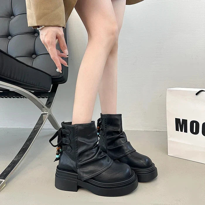 Chic Orthopedic Boots with Unique Design
