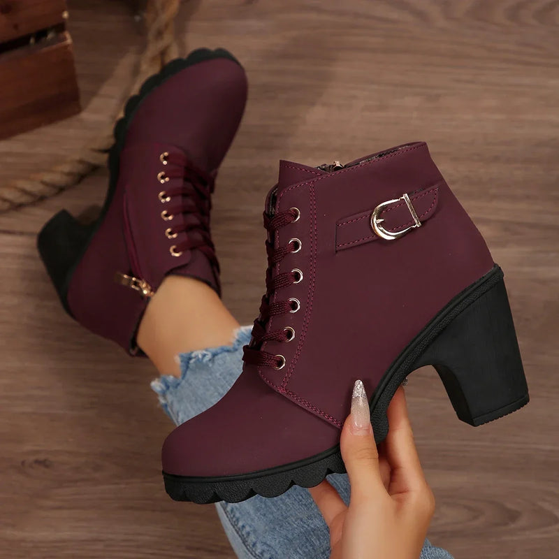 Classic Orthopedic Boots with Timeless Style