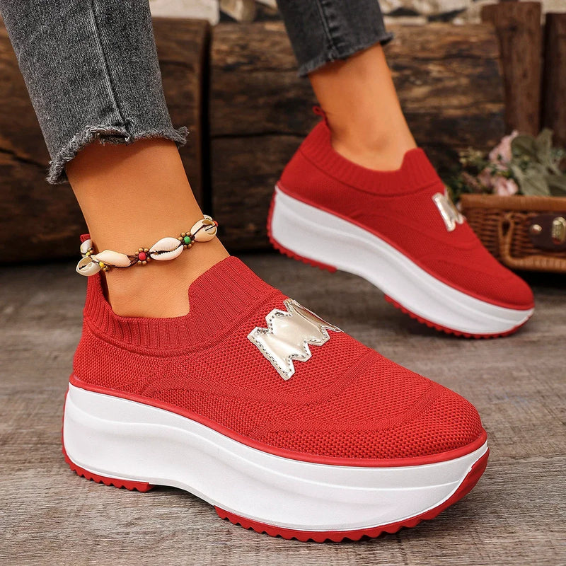 Chic Orthopedic Sneakers with Unique Design