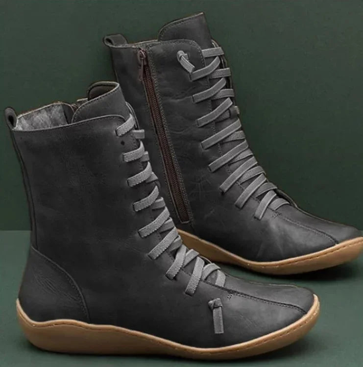 Chic Orthopedic Boots with Unique Design