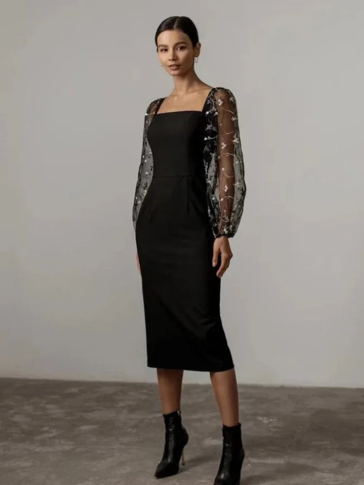 A Vintage Style Dress with Delicate Timeless Details
