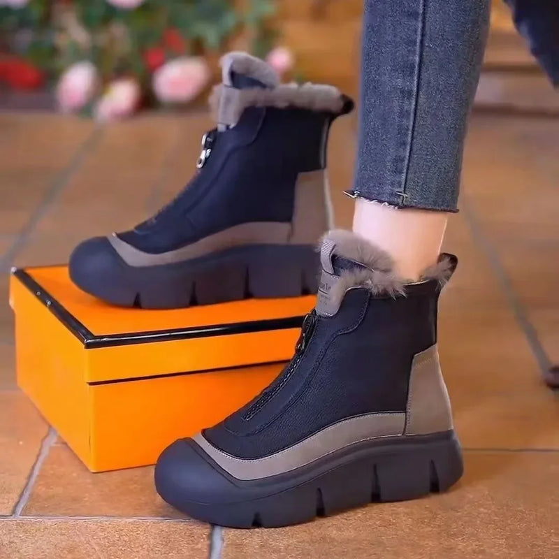 Classic Orthopedic Boots with Timeless Style