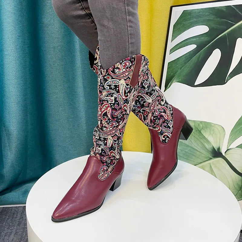 Chic Orthopedic Boots with Unique Design