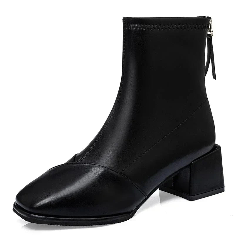 Chic Orthopedic Boots with Unique Design