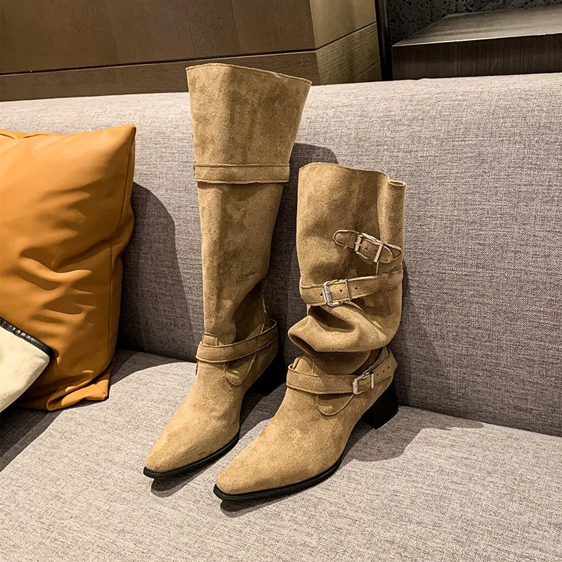 Chic Orthopedic Boots with Unique Design