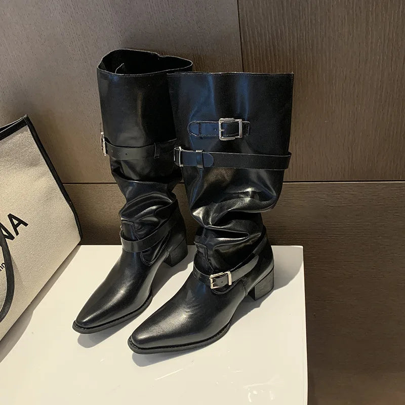 Chic Orthopedic Boots with Unique Design