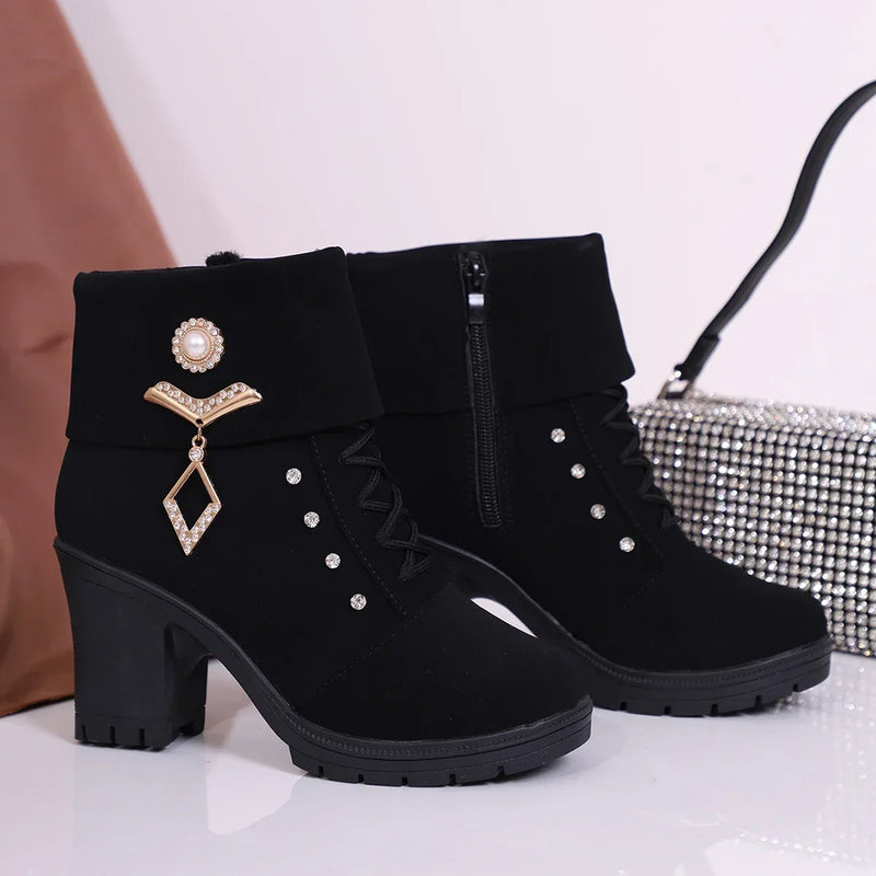 Classic Orthopedic Boots with Timeless Style