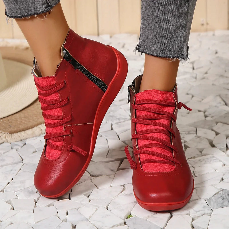 Chic Orthopedic Boots with Unique Design