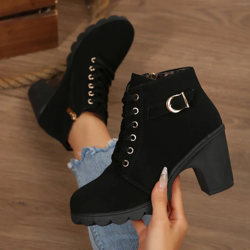 Classic Orthopedic Boots with Timeless Style