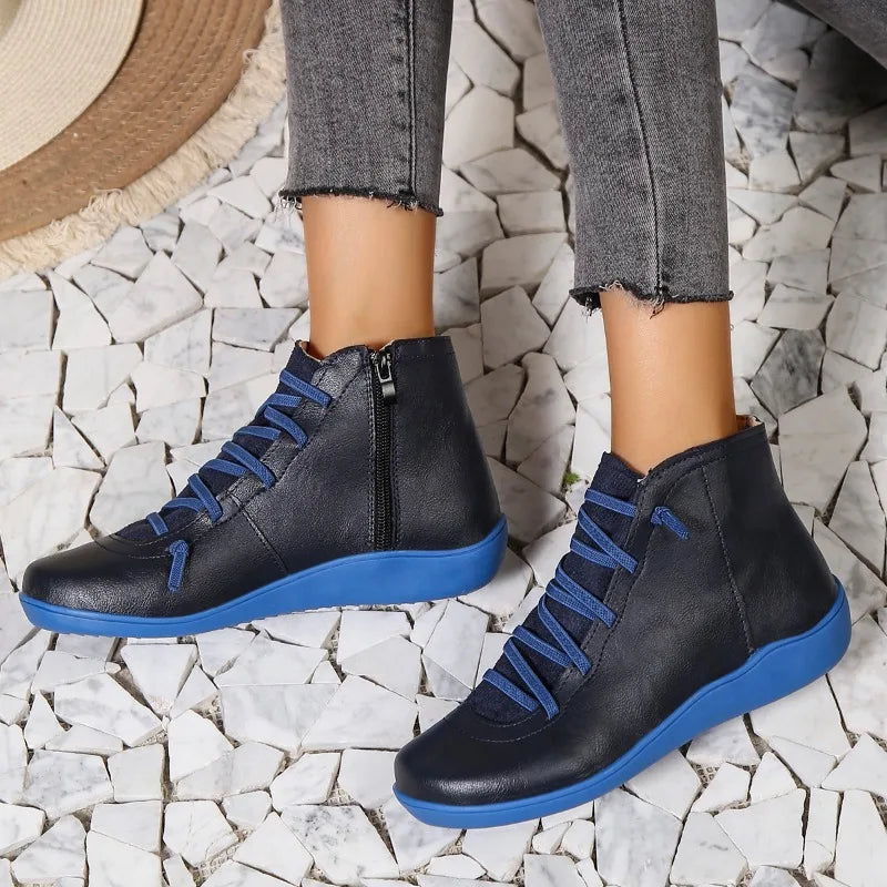 Chic Orthopedic Boots with Unique Design