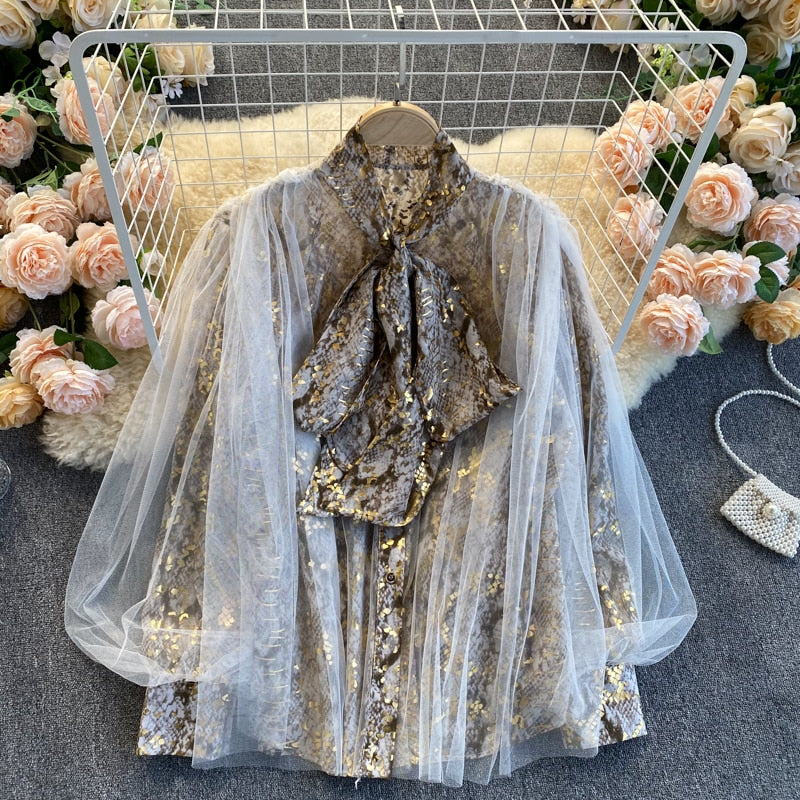 A Vintage Style Blouse with Delicate Timeless Details
