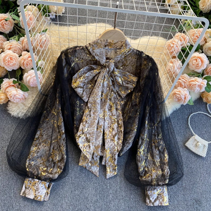 A Vintage Style Blouse with Delicate Timeless Details