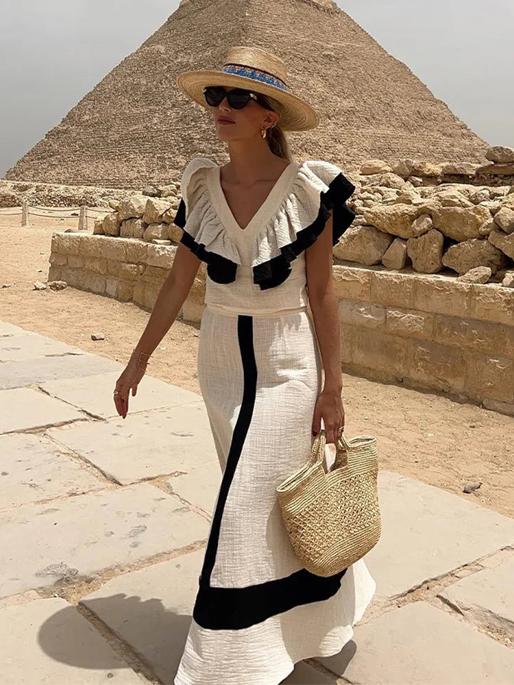 A Vintage Style Dress with Delicate Timeless Details