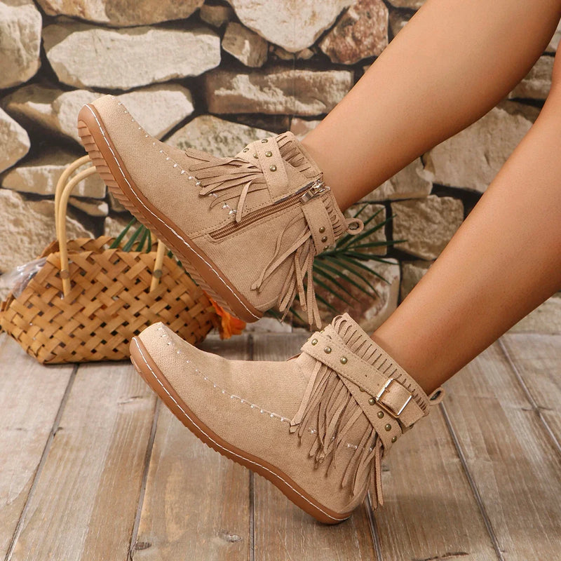 Classic Orthopedic Boots with Timeless Style