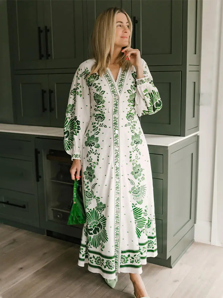 A Vintage Style Dress with Delicate Timeless Details