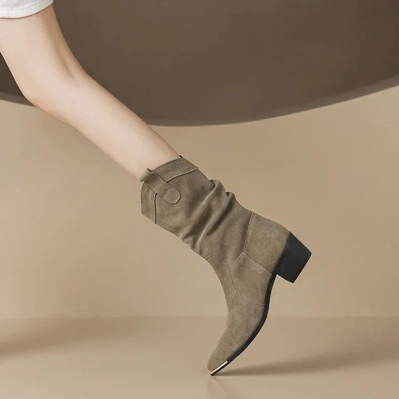 Chic Orthopedic Boots with Unique Design