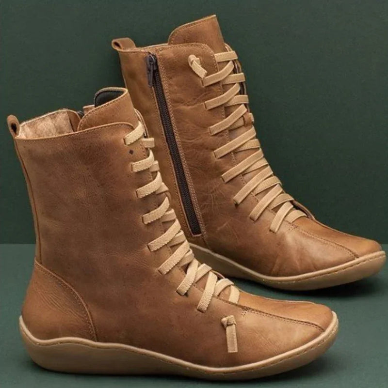 Chic Orthopedic Boots with Unique Design