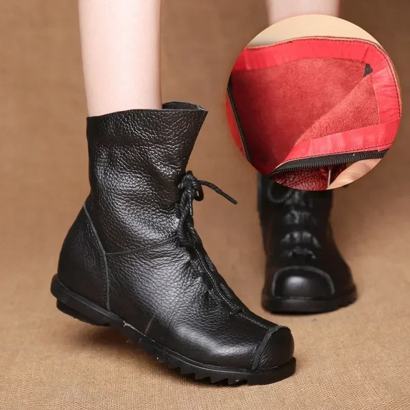 Classic Orthopedic Boots with Timeless Style