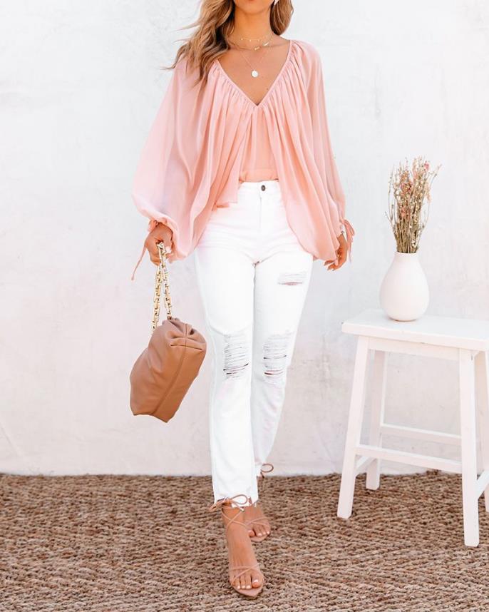 Beautifully Finished Blouse in a Timeless Design