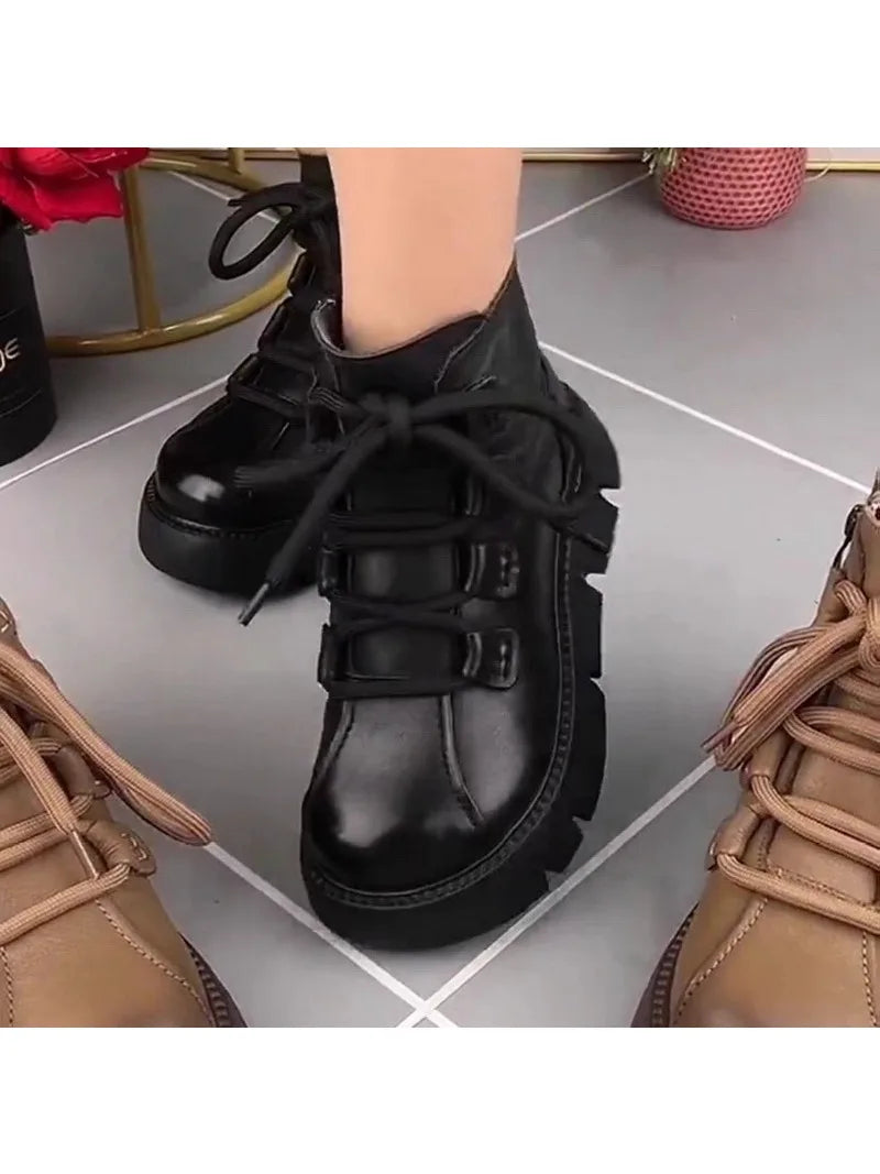 Classic Orthopedic Boots with Timeless Style