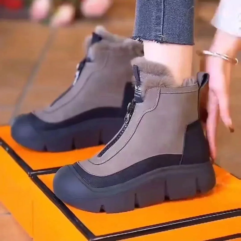 Classic Orthopedic Boots with Timeless Style
