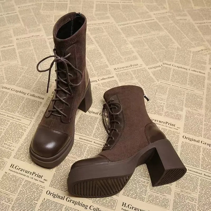 Classic Orthopedic Boots with Timeless Style