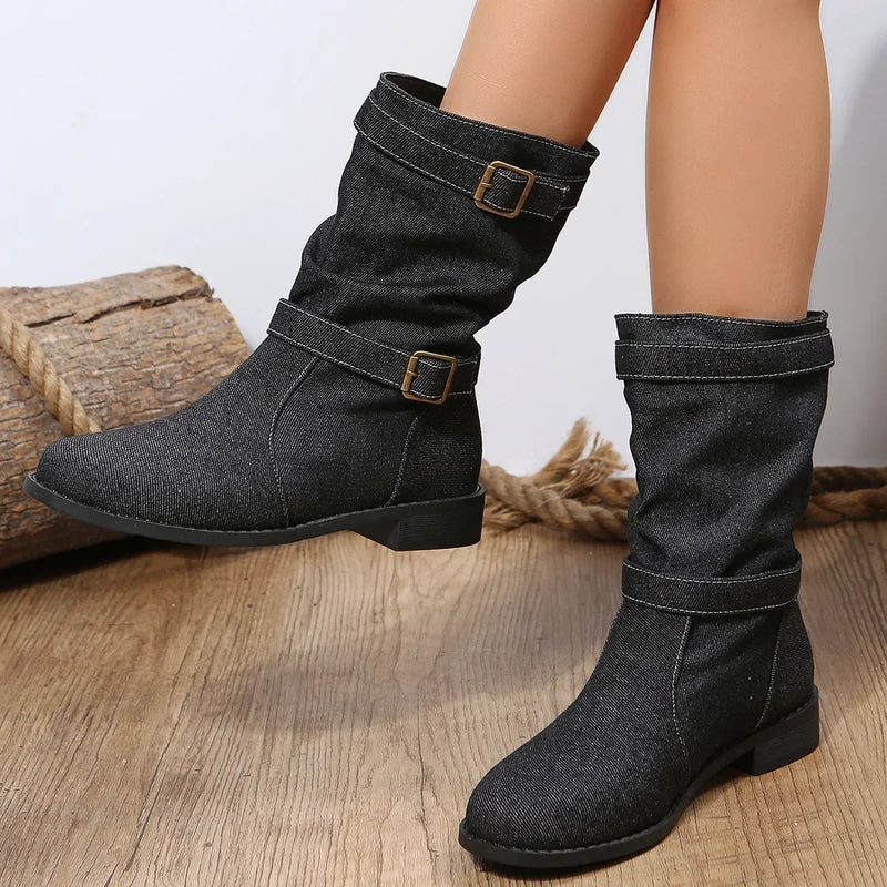 Chic Orthopedic Boots with Unique Design