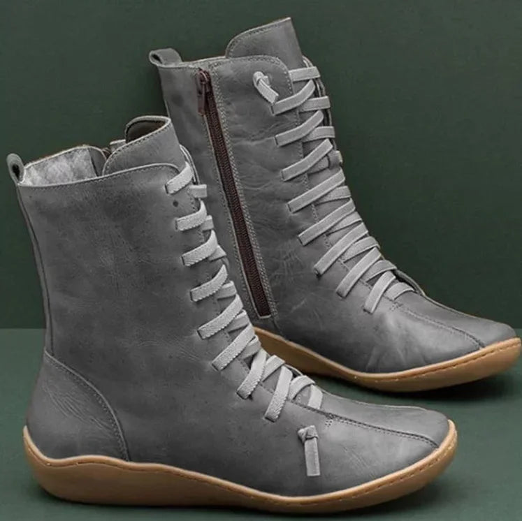Chic Orthopedic Boots with Unique Design