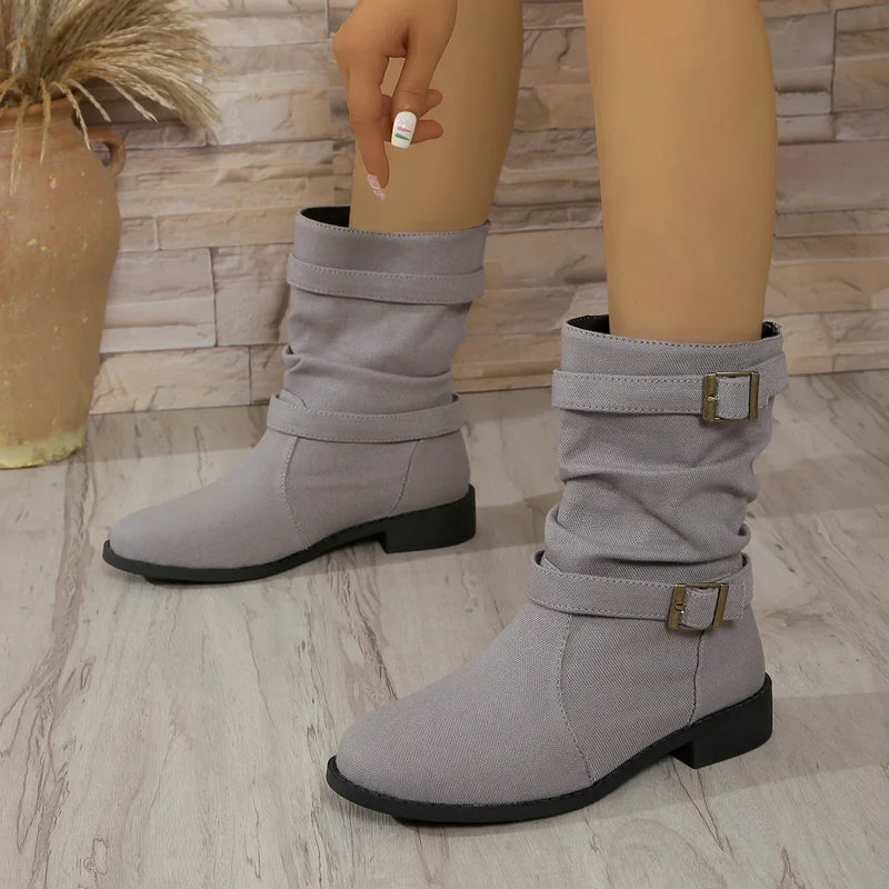 Chic Orthopedic Boots with Unique Design