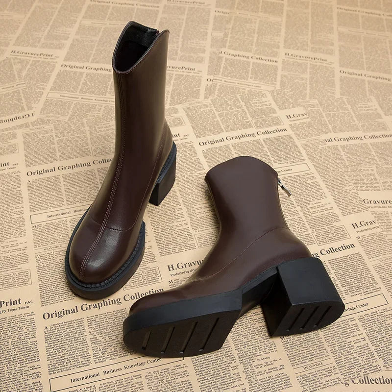 Vintage Inspired Orthopedic Boots