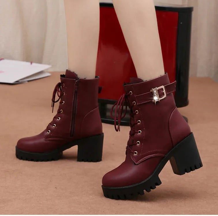 Vintage Inspired Orthopedic Boots
