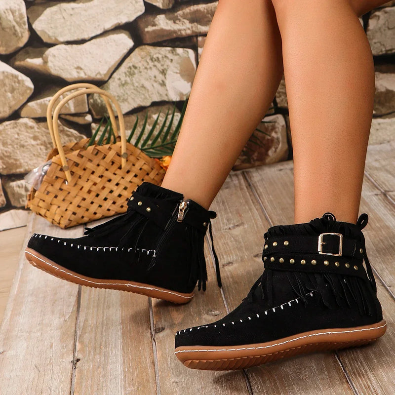 Classic Orthopedic Boots with Timeless Style