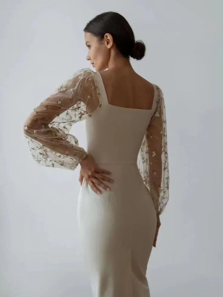 A Vintage Style Dress with Delicate Timeless Details